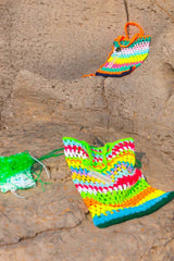 colorful secrets of the ocean woven Bag