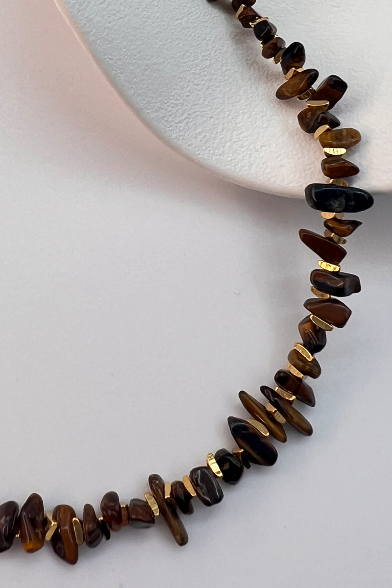 "Rivulet Series" - Natural Stone Necklace