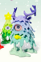 Christmas Blue Monster Ornament