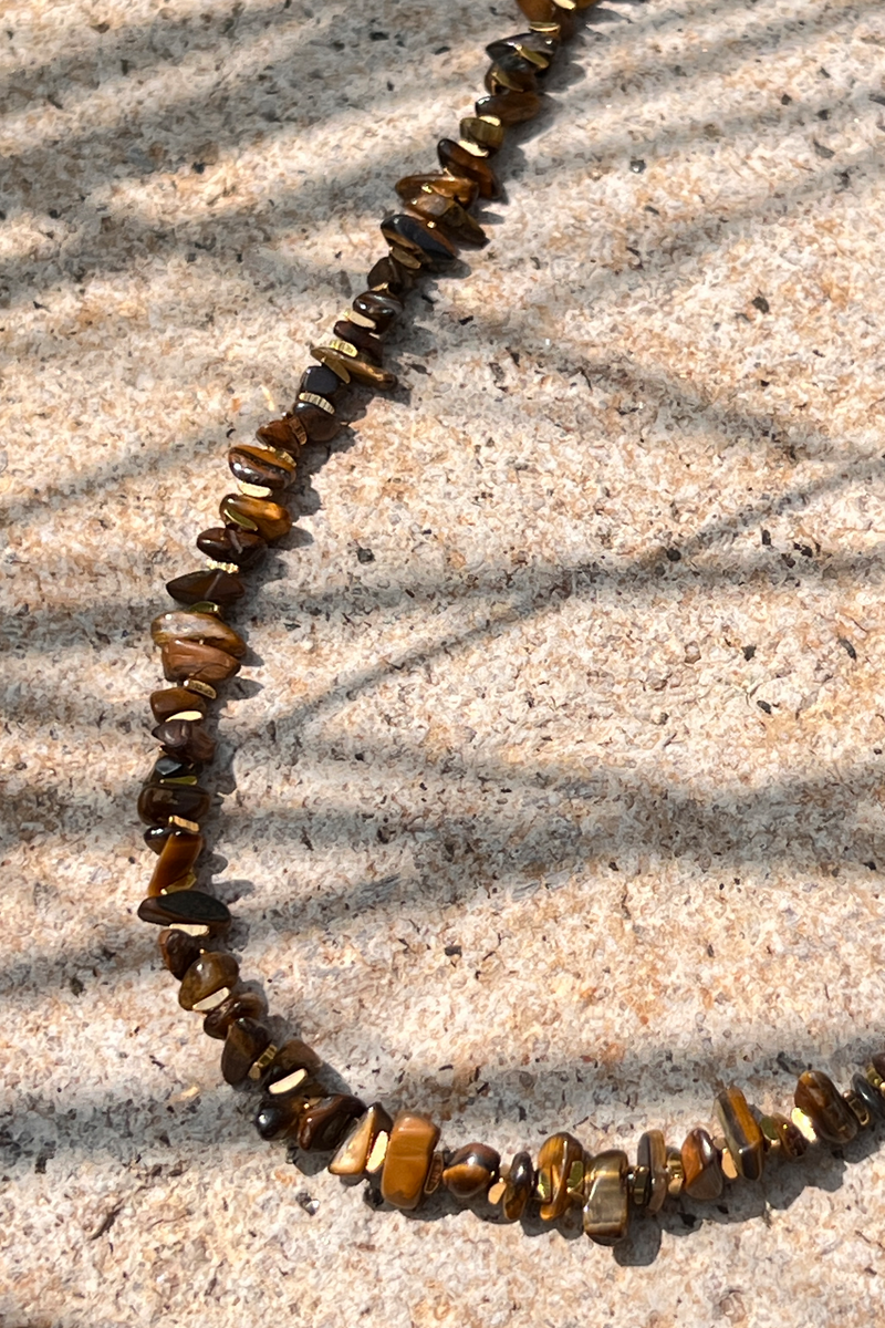 "Rivulet Series" - Natural Stone Necklace