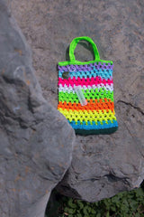 colorful secrets of the ocean woven Bag