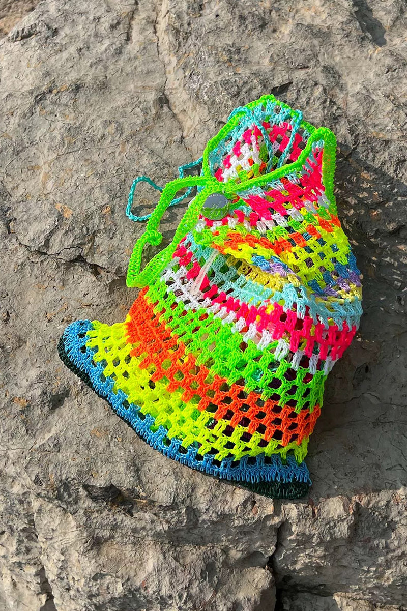 colorful secrets of the ocean woven Bag