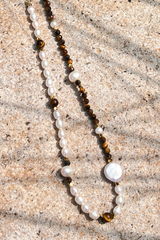 "RIVULET seRiES" - NATURAL Pearl NECKLACE