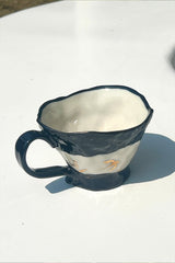 Original Handcrafted Dark Gold Seagull Mug